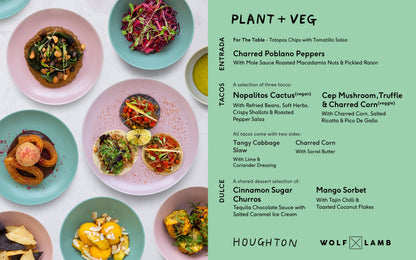 Sunday 16:00 Sitting - Table of 6 (Can upgrade to 7 guests)