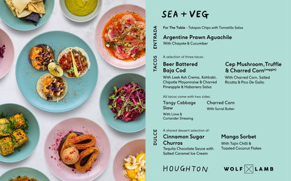 Friday 14:00 Sitting - Table of 4 (Can upgrade to 5 guests)