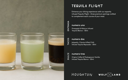 Tequila Flight Pairing (Per Person)